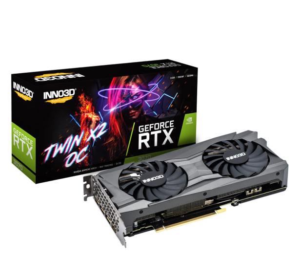 INNO3D GeForce RTX 3070 Twin X2 OC 8GB GDDR6